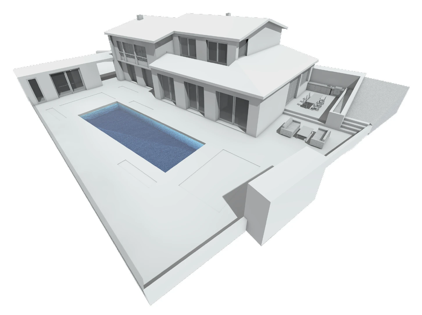 Quai de Cologny 72A — project perspective