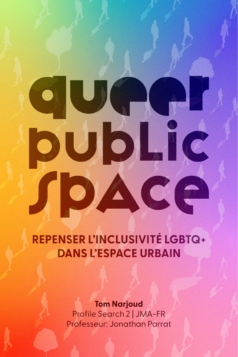 Original cover of Queer Public Space